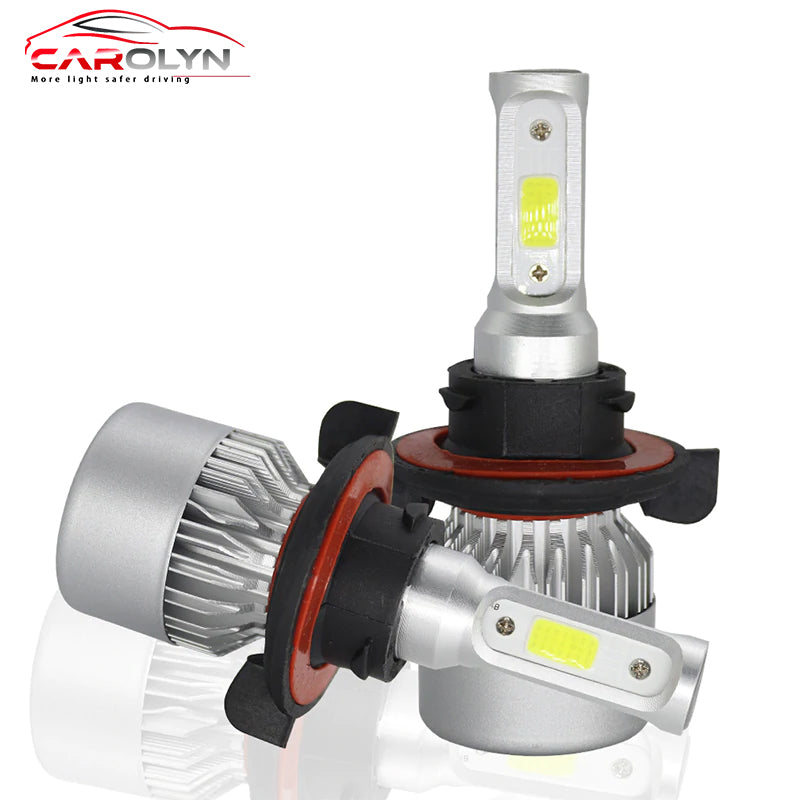 Carolyn Auto S2 Led car Headlight Bulbs H4/H7/9007/H13/H27/h4b 36W