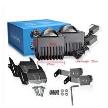 Load image into Gallery viewer, Carolyn U9 Plus 2.0'' Bi LED Projector Lens 12V 58W 3800LM Car Headlights Kit Retrofit Universal