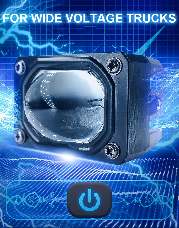 Carolyn U9 Plus 2.0'' Bi LED Projector Lens 12V 58W 3800LM Car Headlights Kit Retrofit Universal
