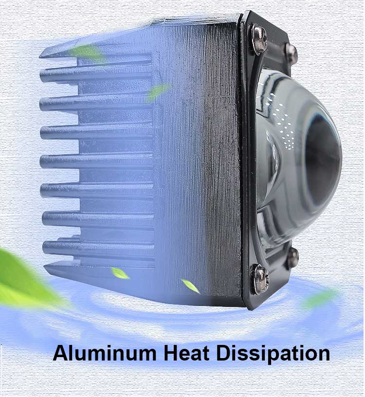 Carolyn U9 Plus 2.0'' Bi LED Projector Lens 12V 58W 3800LM Car Headlights Kit Retrofit Universal