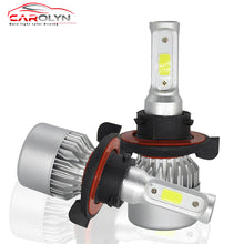 Load image into Gallery viewer, Carolyn Auto S2 Led car Headlight Bulbs H4/H7/9007/H13/H27/h4b 36W 8000LM 6000K COB chip for Led car S2