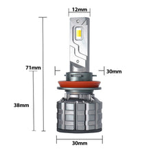 Load image into Gallery viewer, 2022 new LED car headlight x7 adopts imported chip high h4 h11 9005 9006 led headlight