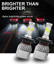 Load image into Gallery viewer, Carolyn Auto S2 Led car Headlight Bulbs H4/H7/9007/H13/H27/h4b 36W 8000LM 6000K COB chip for Led car S2