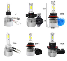 Load image into Gallery viewer, Carolyn Auto S2 Led car Headlight Bulbs H4/H7/9007/H13/H27/h4b 36W 8000LM 6000K COB chip for Led car S2