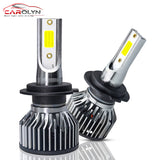 Carolyn cheap led headlight h4 h7 Super Bright COB csp canbus Auto Car Light HB4 9006mini HB3 9005 H11 high low beam c6 s2