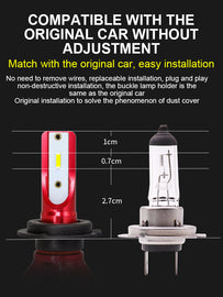 Super Bright High Low Beam 12000LM H3 H1 H11 880 led headlight Bulbs H4 H7 led Headlight,Auto Car K5 H4 9006 Led Headlight